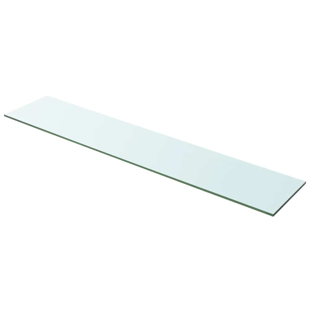 vidaXL Regalboden Glas Transparent 100x20 cm