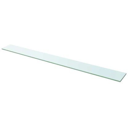 vidaXL Étagère en Verre Transparent 110x12 cm