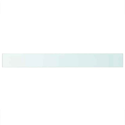 vidaXL Étagère en Verre Transparent 110x12 cm