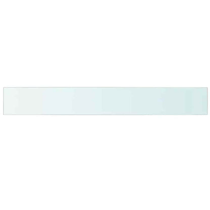 vidaXL Étagère Verre Transparent 110x15 cm