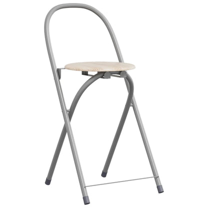 vidaXL Table à manger dépliante cinq pièces en MDF