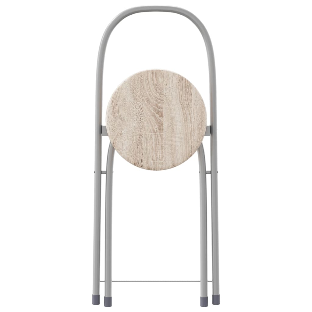 vidaXL Table à manger dépliante cinq pièces en MDF