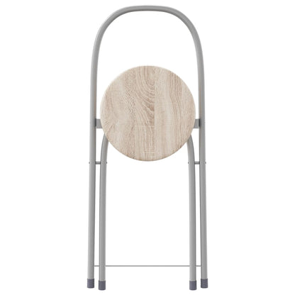 vidaXL Table à manger dépliante cinq pièces en MDF