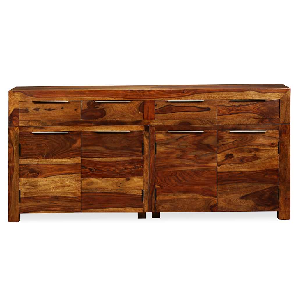 vidaXL Sideboard Massivholz Akazie 160x35x75 cm