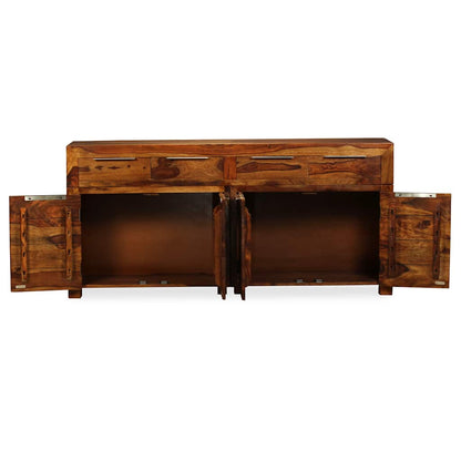 vidaXL Sideboard Massivholz Akazie 160x35x75 cm