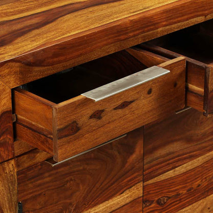 vidaXL Sideboard Massivholz Akazie 160x35x75 cm
