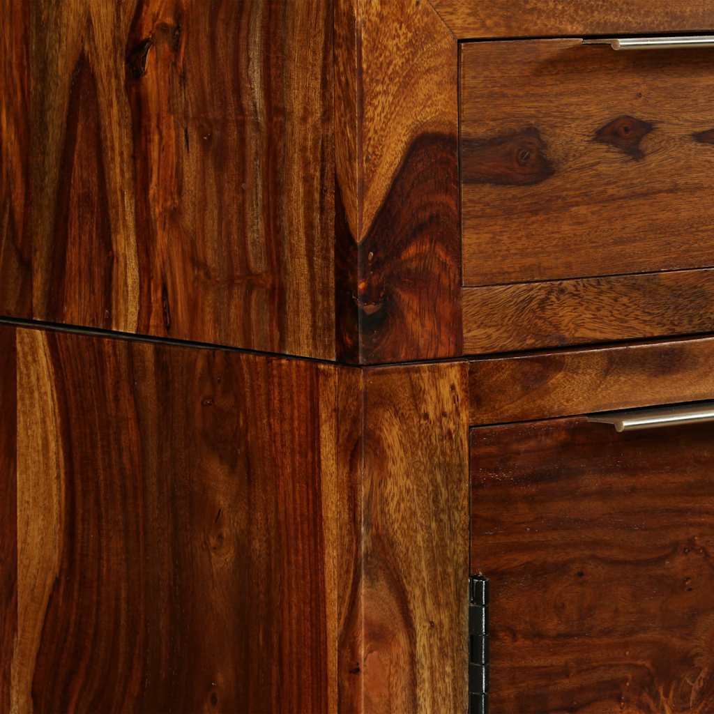 vidaXL Sideboard Massivholz Akazie 160x35x75 cm
