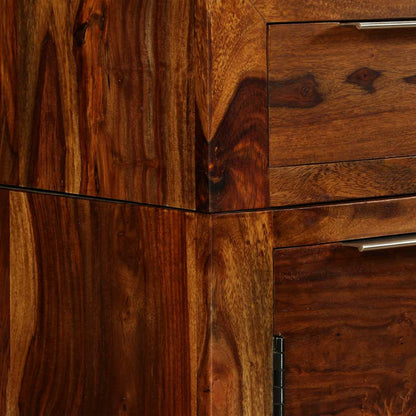 vidaXL Sideboard Massivholz Akazie 160x35x75 cm