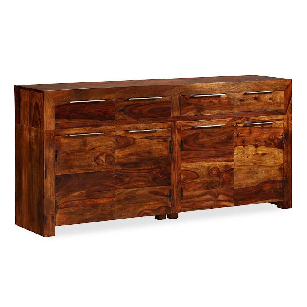vidaXL Sideboard Massivholz Akazie 160x35x75 cm