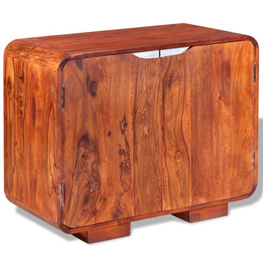 vidaXL Sideboard Massivholz Akazie 75x35x60 cm
