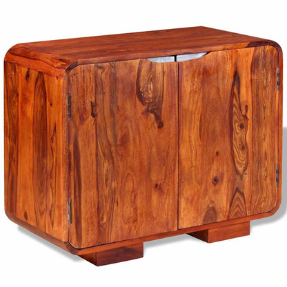 vidaXL Sideboard Massivholz Akazie 75x35x60 cm