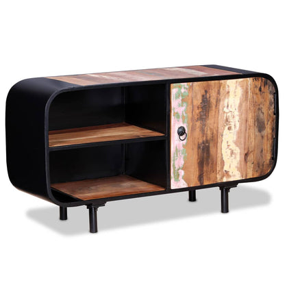 vidaXL Meuble TV en bois de récupération 90x30x48 cm