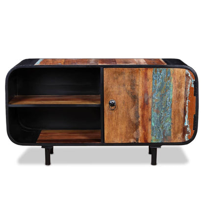 vidaXL Meuble TV en bois de récupération 90x30x48 cm