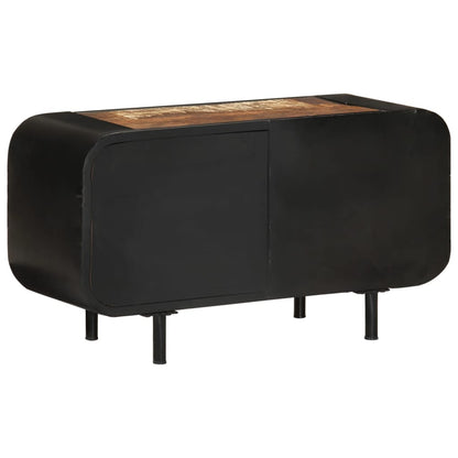 vidaXL Meuble TV en bois de récupération 90x30x48 cm