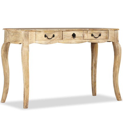 vidaXL Konsolentisch Mangoholz Massiv 120x50x80 cm