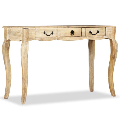vidaXL Konsolentisch Mangoholz Massiv 120x50x80 cm