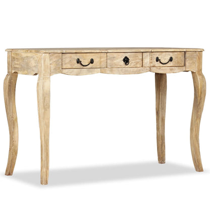 vidaXL Konsolentisch Mangoholz Massiv 120x50x80 cm