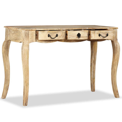 vidaXL Konsolentisch Mangoholz Massiv 120x50x80 cm