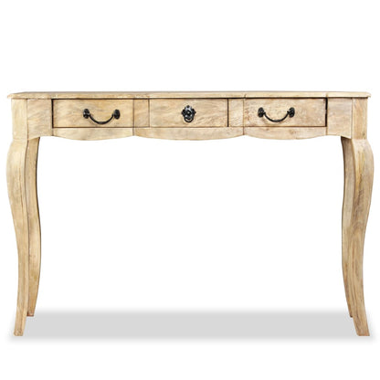 vidaXL Konsolentisch Mangoholz Massiv 120x50x80 cm