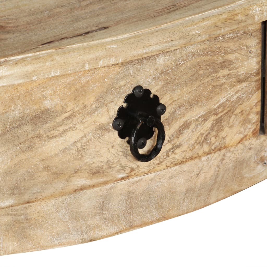 vidaXL Konsolentisch Mangoholz Massiv 120x50x80 cm