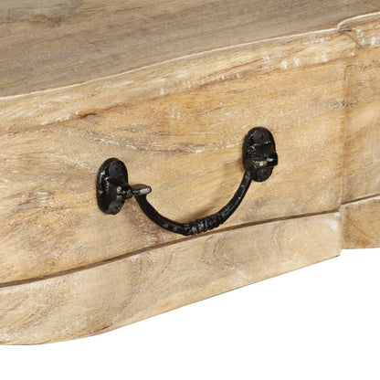 vidaXL Konsolentisch Mangoholz Massiv 120x50x80 cm
