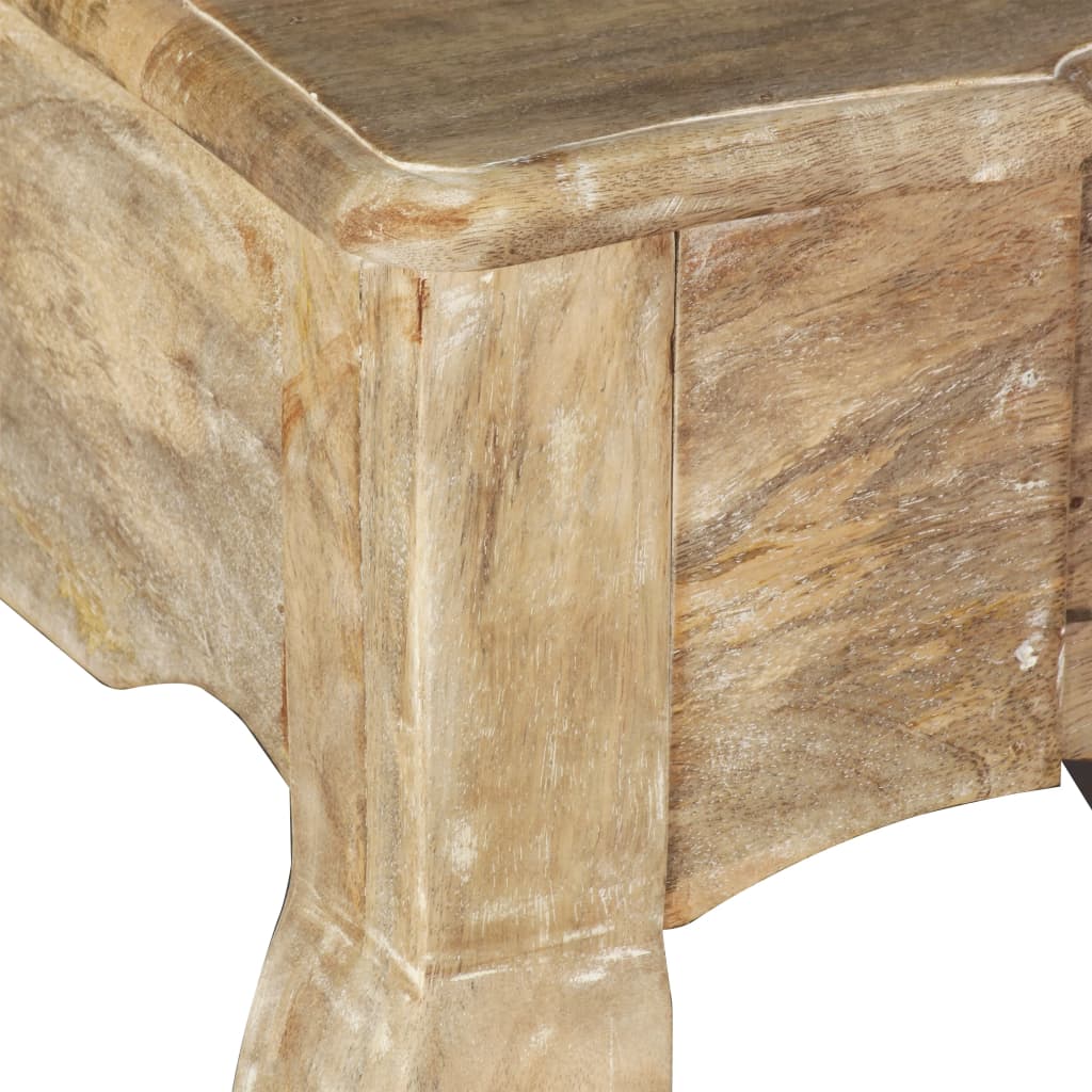 vidaXL Konsolentisch Mangoholz Massiv 120x50x80 cm