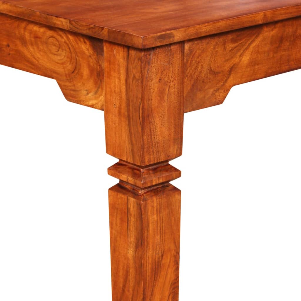 vidaXL Table basse en bois massif 110x60x45 cm
