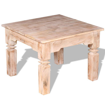 vidaXL Table basse en bois d'acacia 60x60x45 cm