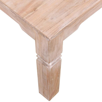 vidaXL Table basse en bois d'acacia 60x60x45 cm