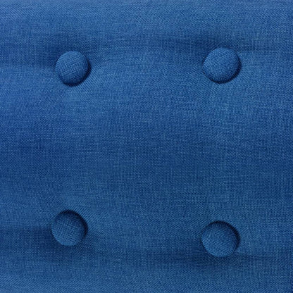 vidaXL Sessel Blau Stoff