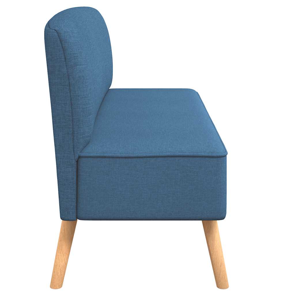 vidaXL Sofa Stoff 117x55,5x77 cm Blau