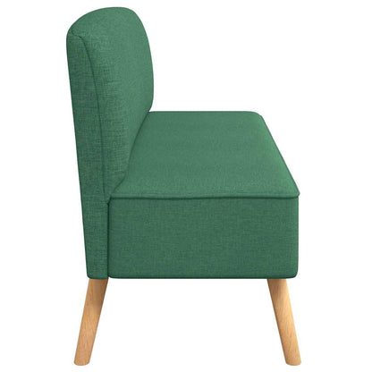 vidaXL Sofa Stoff 117 x 55,5 x 77 cm Grün