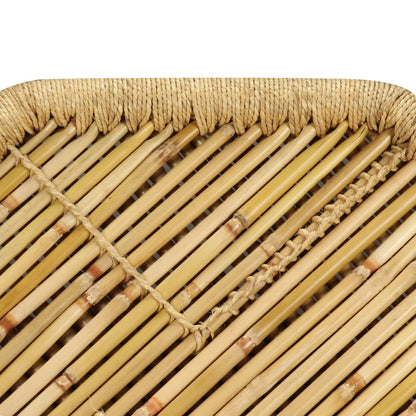 vidaXL Table basse Bambou Octogonale 60x60x45 cm