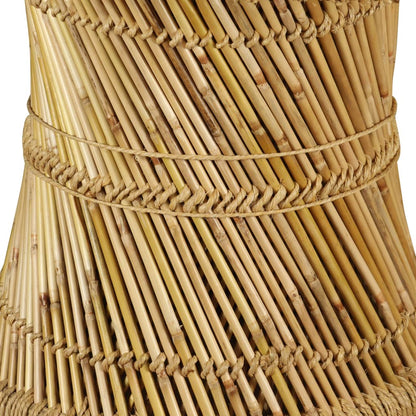 vidaXL Table basse Bambou Octogonale 60x60x45 cm