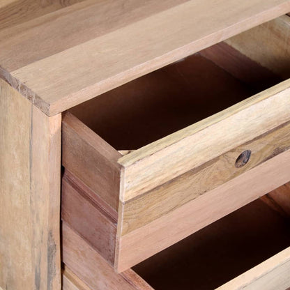 vidaXL Chevet en bois de récupération massif