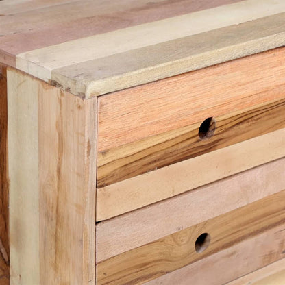 Meuble TV vidaXL en bois de récupération massif