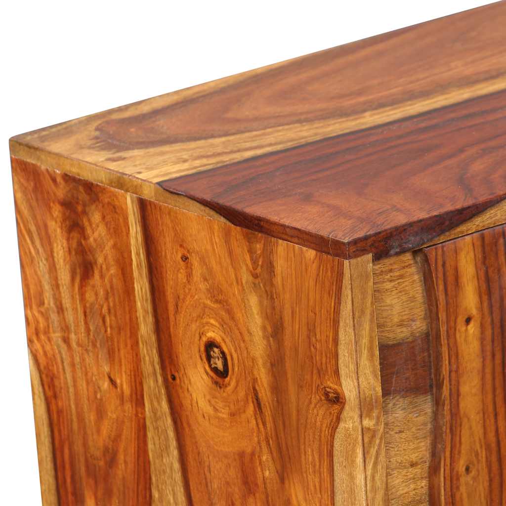 vidaXL Sideboard Massivholz Akazie 120x30x80 cm