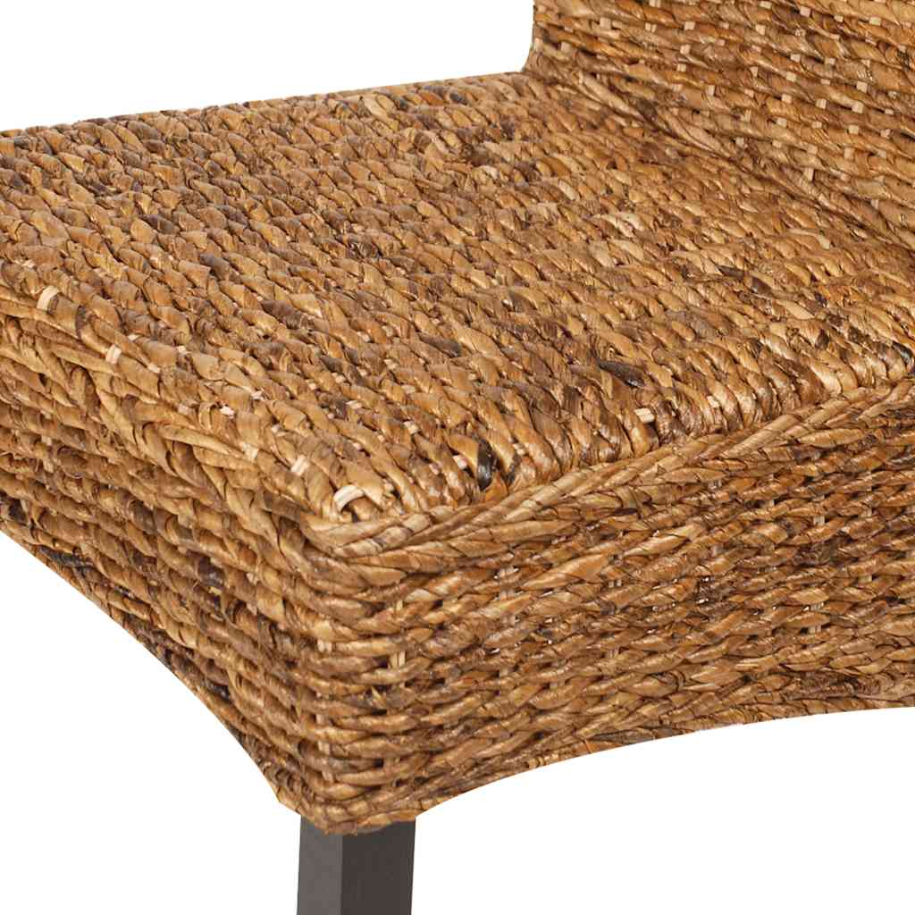 vidaXL Chaises de salle à manger 6 pcs. Abaca et bois de manguier massif