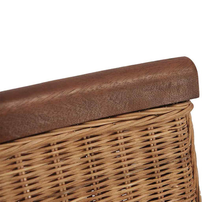 vidaXL Esszimmerstühle 6 Stk. Natur Rattan Braun