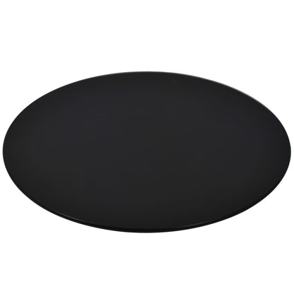 vidaXL Plateau de table en verre trempé rond 500 mm