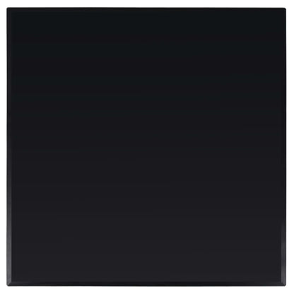 vidaXL Plateau de table en verre trempé carré 800 x 800 mm