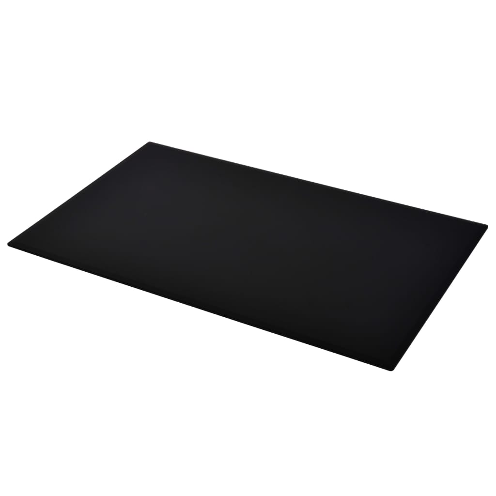 vidaXL Plateau de table en verre trempé Rectangulaire 1200 x 650 mm