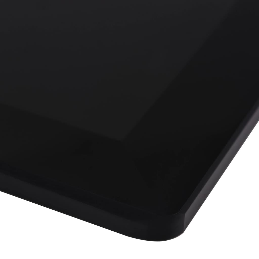 vidaXL Plateau de table en verre trempé Rectangulaire 1200 x 650 mm