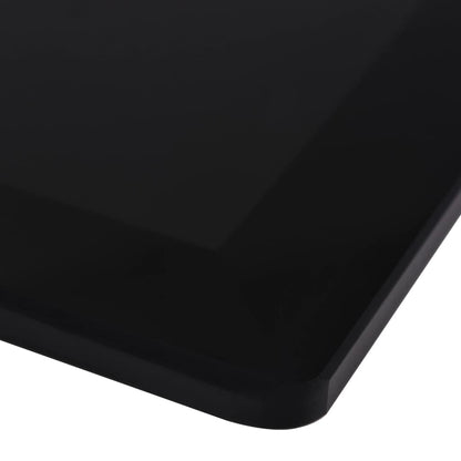 vidaXL Plateau de table en verre trempé Rectangulaire 1200 x 650 mm