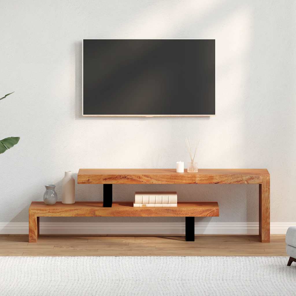 vidaXL Meuble TV en bois d'acacia massif