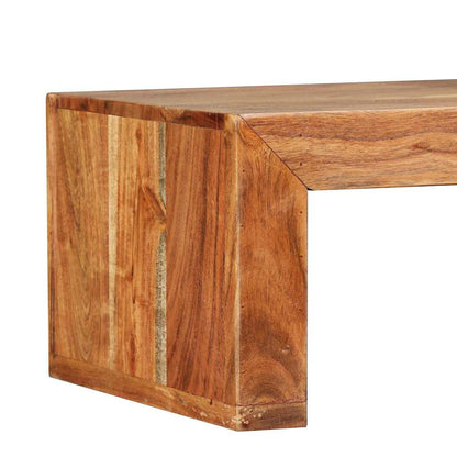 vidaXL Meuble TV en bois d'acacia massif