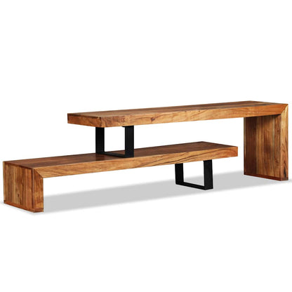 vidaXL Meuble TV en bois d'acacia massif