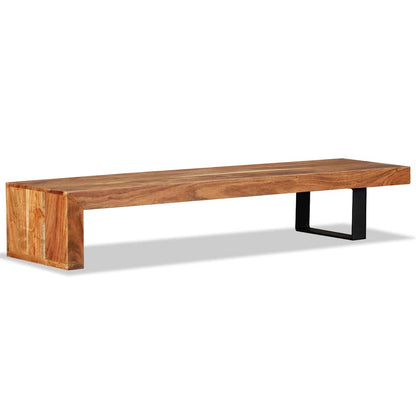 vidaXL Meuble TV en bois d'acacia massif