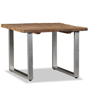 vidaXL Table basse en bois de récupération massif 55x55x40 cm