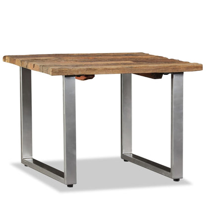 vidaXL Table basse en bois de récupération massif 55x55x40 cm